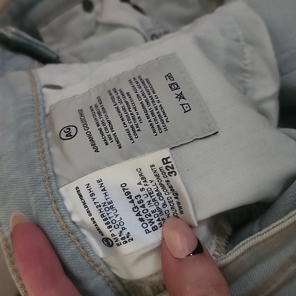 AG Denim Light Wash Skinny Jeans - Picture 5 of 6